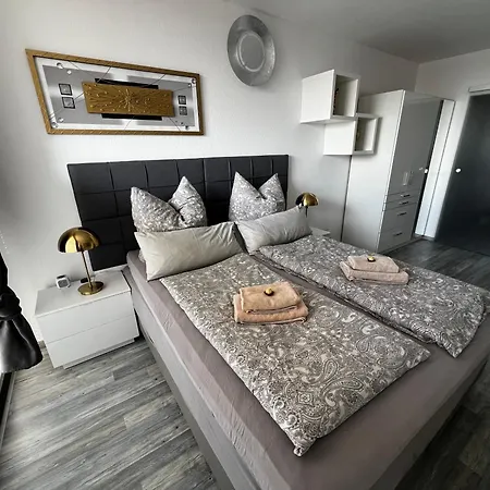 Kleine Moewe, Exklusives Ein Zimmer Apartment Mit Sauna Im Haus Wunstorf Exterior photo